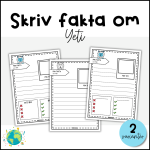 Skriv fakta om Yeti - bild 1