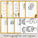Lucia – Jul – Arbetshäfte med Luciatema - bild 2
