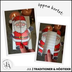 Öppningsbara julkort | Med och utan rader - i färg och svartvitt
