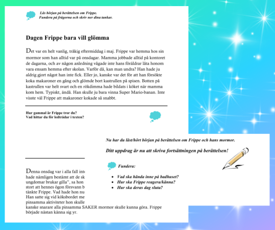 Läs- och skrivövning