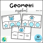 Nypkort – Geometri Yeti - bild 1