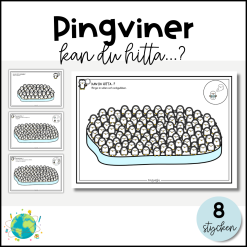 Pingviner – Kan du hitta?