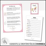 Skriv och lär: SAGOORD (Ordkunskap, handstil, memory) - bild 3