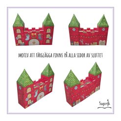 3D-pyssel Julslott / Tomtens verkstad