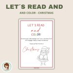 Let´s read and color! – Christmas - bild 1