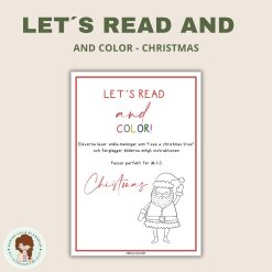 Let´s read and color! - Christmas
