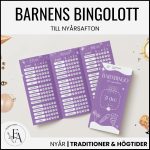 Barnens bingolotter – Jul & Nyår (paket) - bild 5