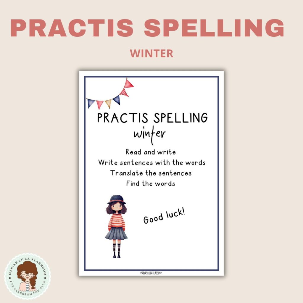 Practis spelling – winter