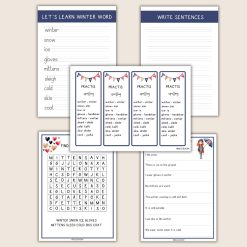 Practis spelling - winter