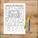 Räkna och färglägg – Jul - bild 2