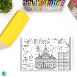 Måla Vatikanstaten