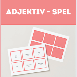 ADJEKTIV SPEL