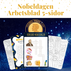 Nobeldagen – Arbetsblad 5st