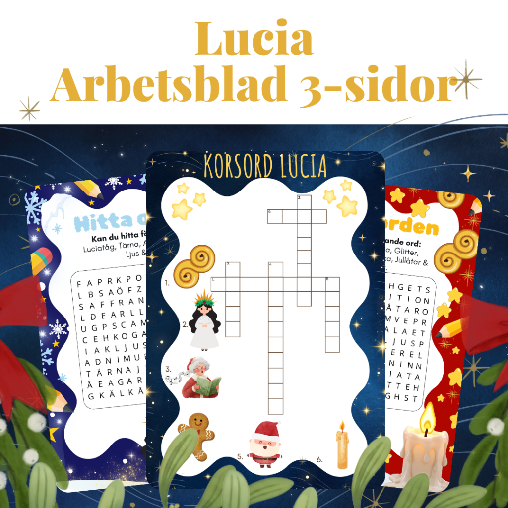 Arbetsblad Lucia