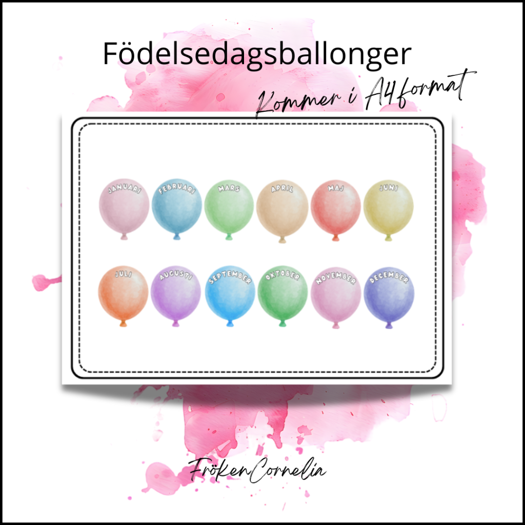 Födelsedagsballonger