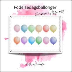 Födelsedagsballonger