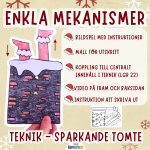Sparkande tomte! Pyssel med enkla mekanismer - bild 1