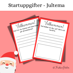 Startuppgifter - jultema 20 st