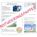Meteorologi – Prov, instuderingspapper, instuderingsfrågor och facit - bild 2
