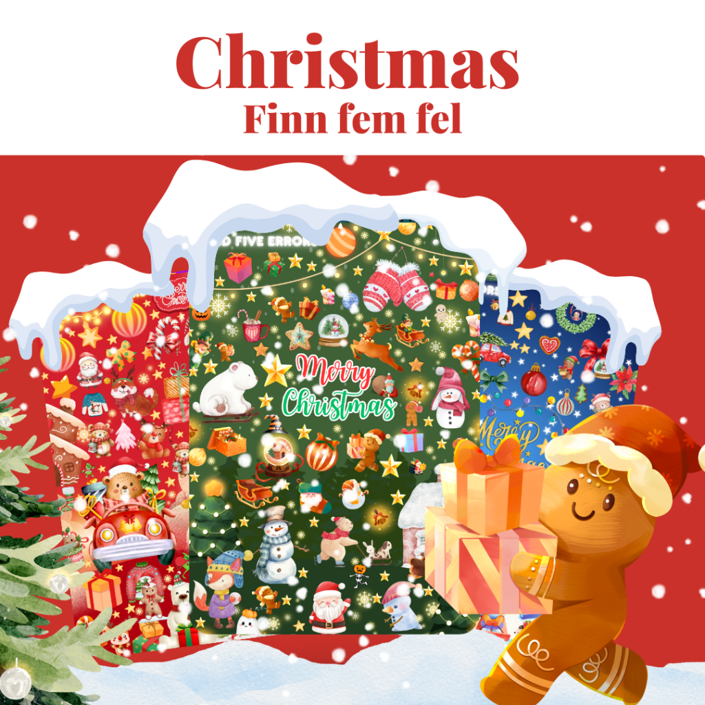 Christmas – Finn fem fel