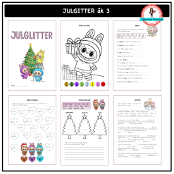 Julglitter åk 3