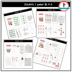 Julmys - paket åk F-3