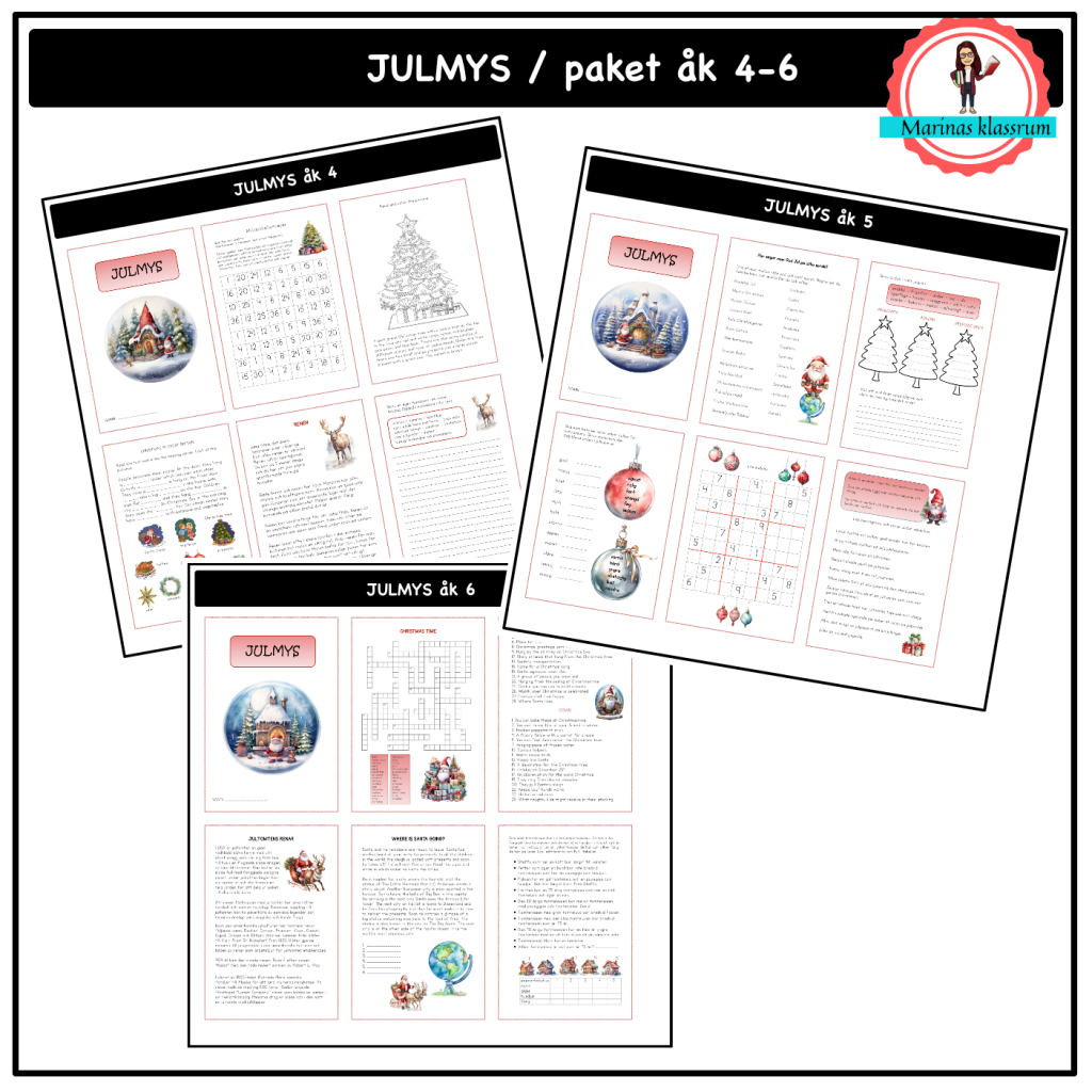 Julmys paket åk 4-6