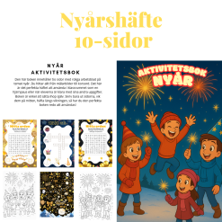 Nåyårshäfte arbetsblad