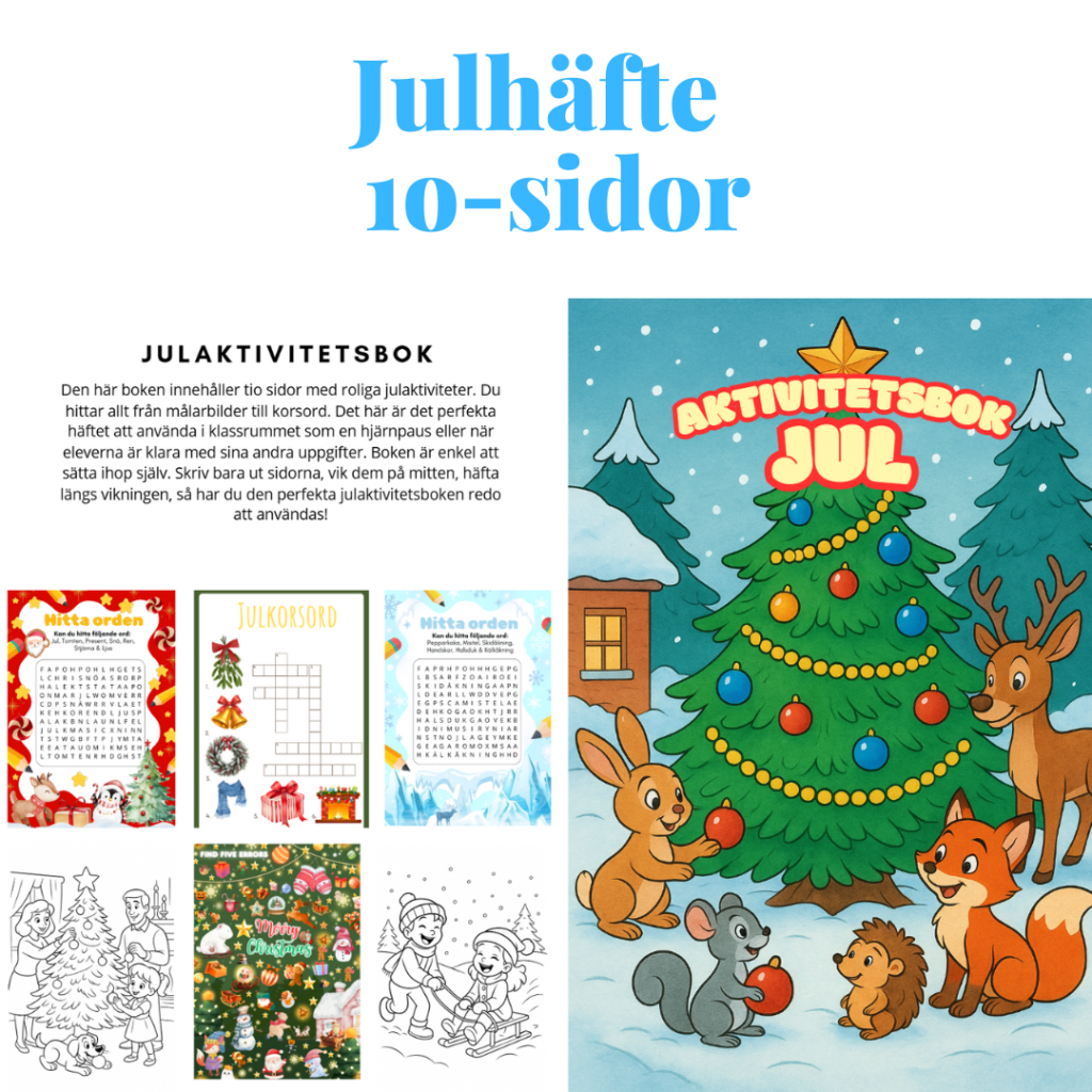 Julhäfte svenska