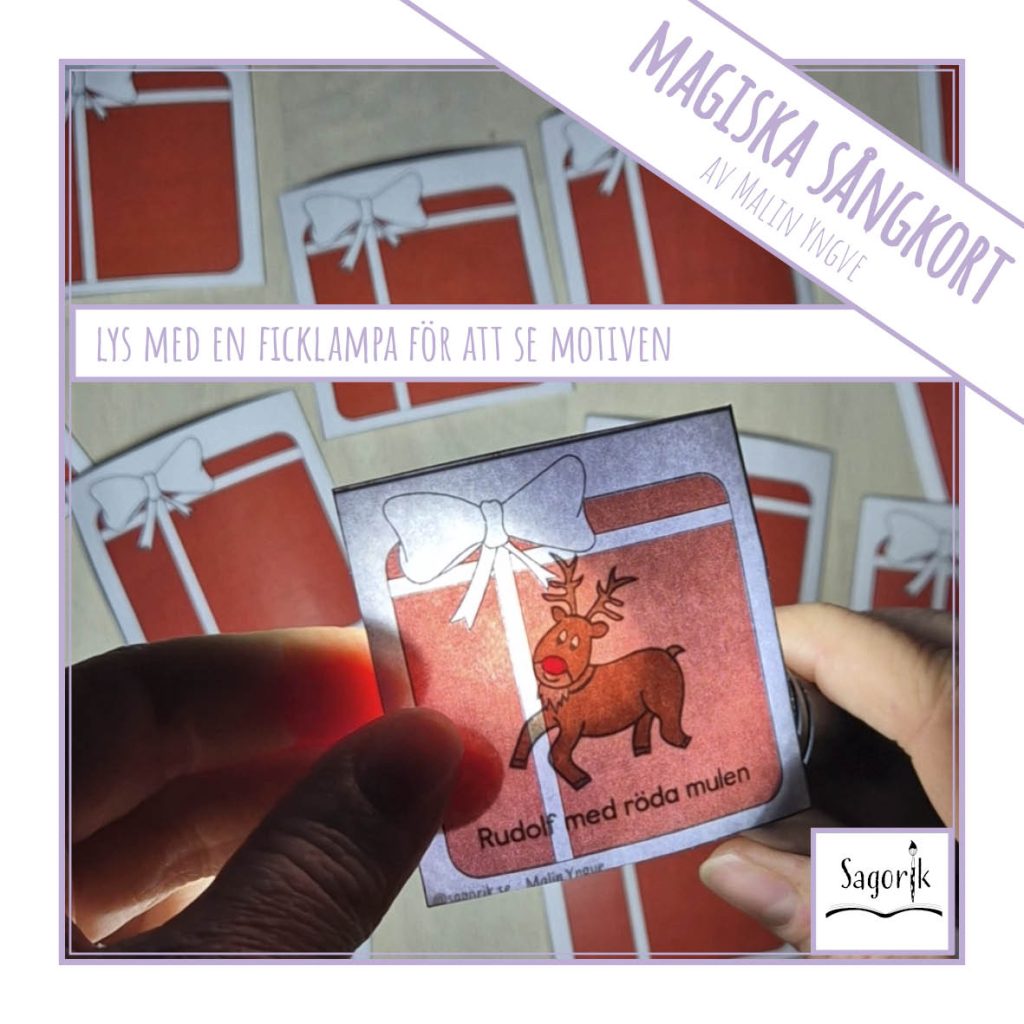 Magiska sångkort julsånger (julkalender)