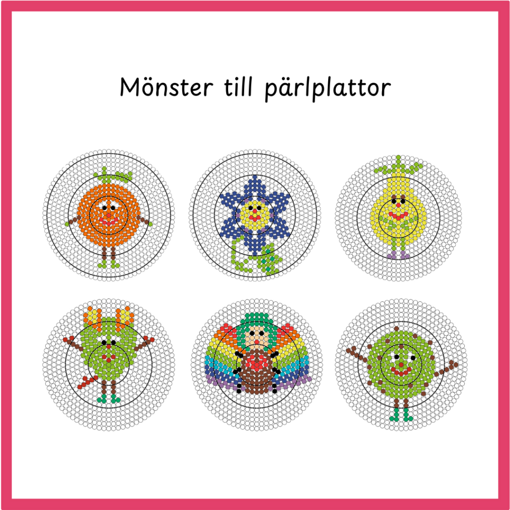 Mönster till pärlplattor