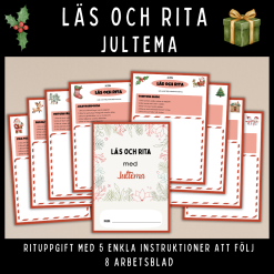 Läs och rita med jultema!