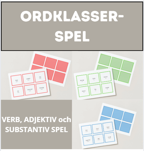 ORDKLASSER SPEL