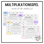 Multiplikationsspel - bild 1