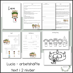 Lucia - arbetshäfte