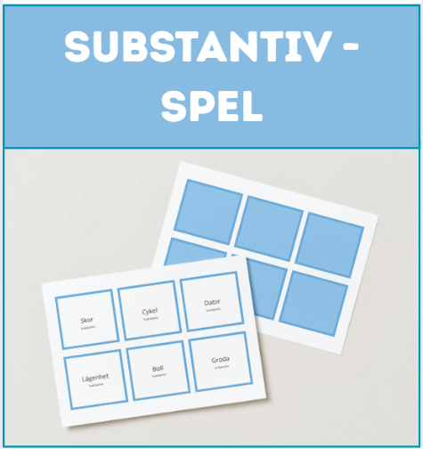 SUBSTANTIV SPEL