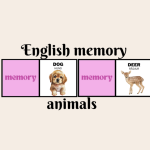 English memory – animals - bild 1