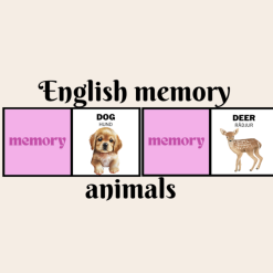 English memory - animals