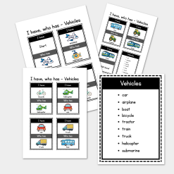 I have, who has - Vehicles