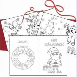 Min jul målarbok