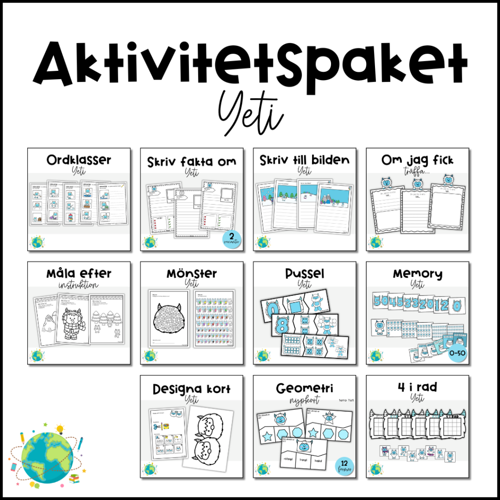 Aktivitetspaket – Yeti