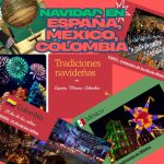 Navidad en españa, méxico, colombia. Presentation med info + videolänkar & arbetsblad med frågor - bild 1