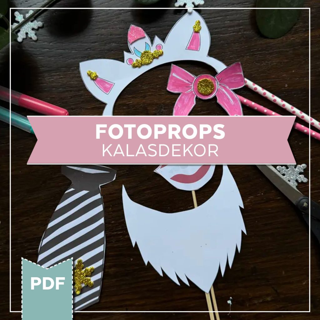 Fotoprops – partydekoration