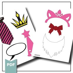 Fotoprops - partydekoration