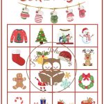 Julbingo – med 8 olika bingobrickor och utropskort - bild 1