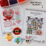 Ett år av pärlmönster – 52 sidor att skriva ut - bild 3