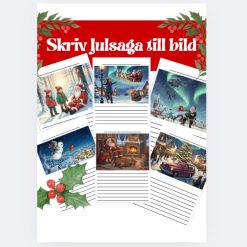 Skriv julsaga till bild