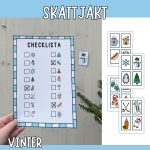 Skattjakt för barn – Vinter - bild 1