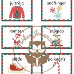 Julbingo – med 8 olika bingobrickor och utropskort - bild 3