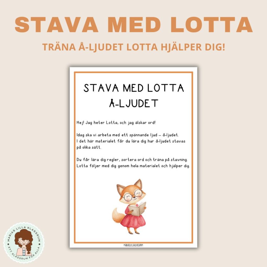 Stava med Lotta – Å -ljudet